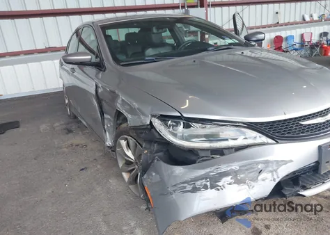 2015 Chrysler 200 S из США, поврежденный, VIN 1C3CCCDG8FN630247